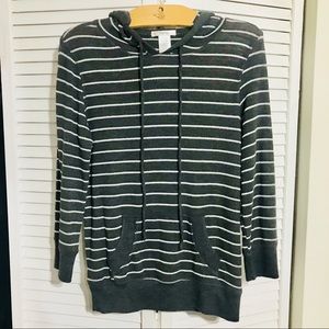 NEW Timing Striped Hoodie